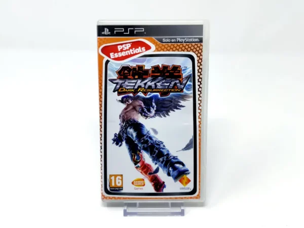 Portada de Tekken: Dark Resurrection (ESP) (Essentials) para PSP, edición PAL España, de segunda mano