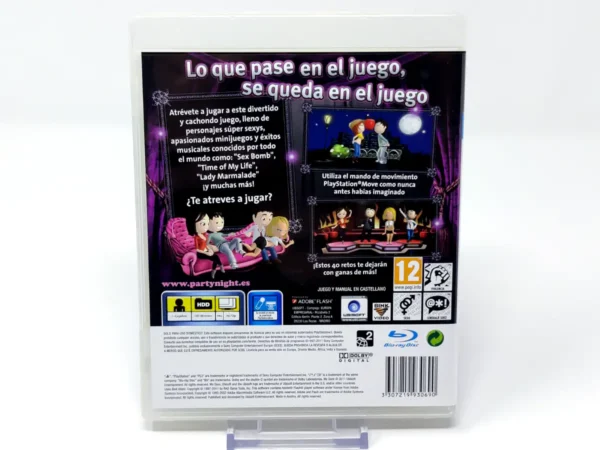 Parte trasera de Party Night (ESP) (Rebajado) para PlayStation 3, edición PAL España