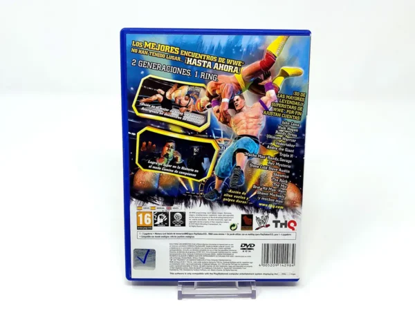 Parte trasera de WWE All Stars (ESP) (Rebajado) para PlayStation 2, edición PAL España
