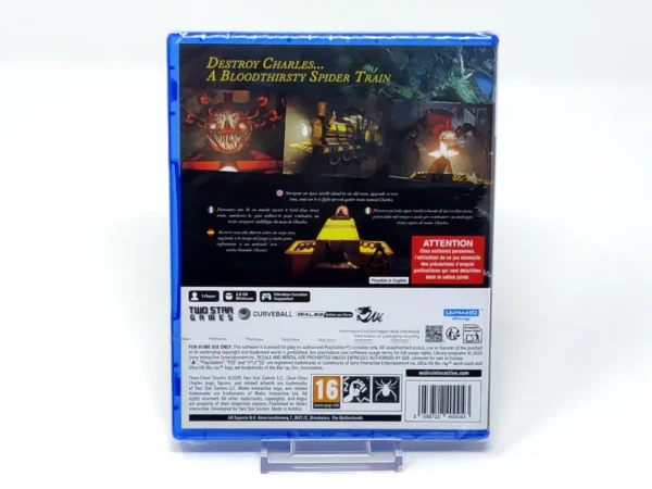 Parte trasera de Choo-Choo Charles (ESP) (Precintado) para PlayStation 5, edición PAL España
