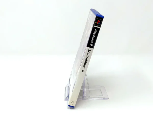 Lateral de la caja de Soulcalibur II (ESP) (Rebajado) para PlayStation 2