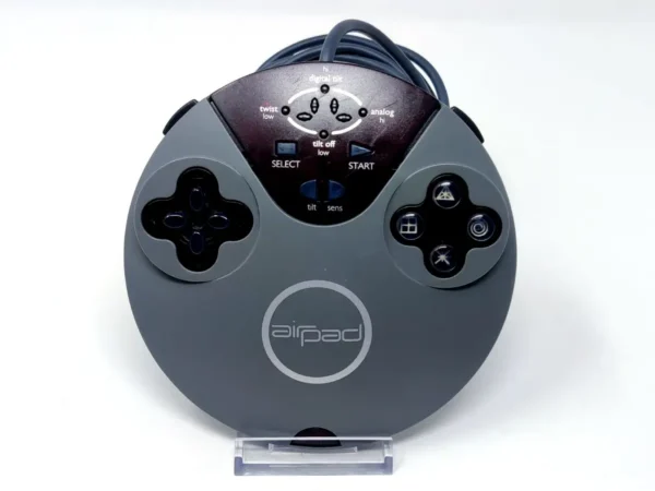 Mando Airpad Gris y Rojo PS1 para PlayStation 1, edición PAL España, de segunda mano