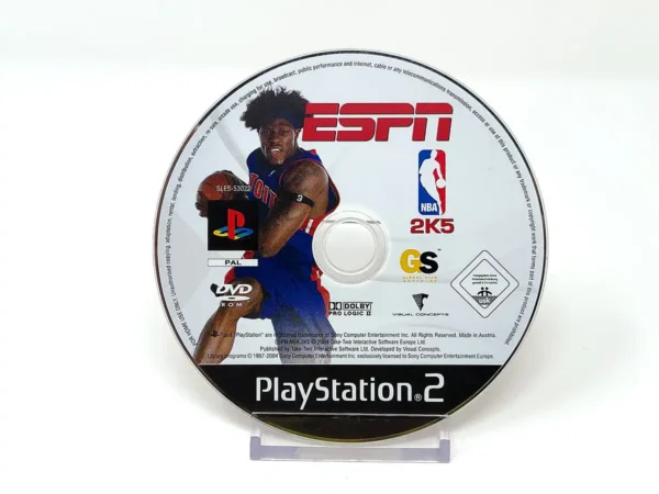 ESPN NBA 2K5 (ESP) (Disco) para PlayStation 2, edición PAL España, de segunda mano