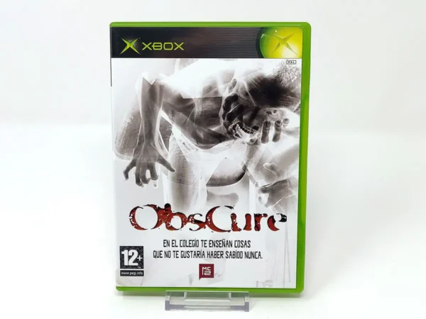 Portada de ObsCure (ESP) para XBOX, edición PAL España, de segunda mano
