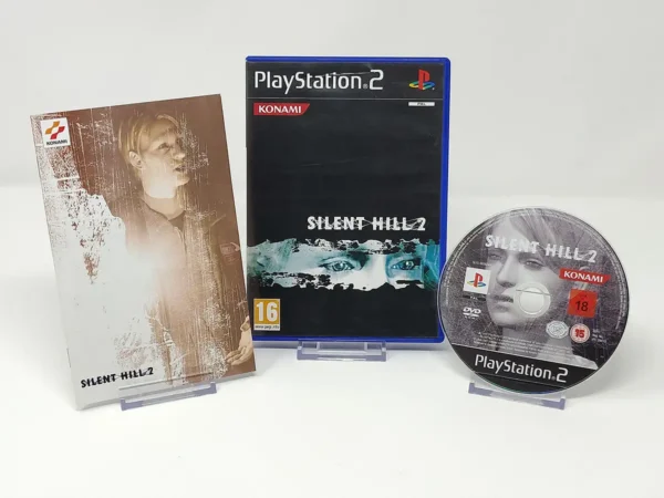 Lateral de la caja de Silent Hill 2 (ESP) para PlayStation 2