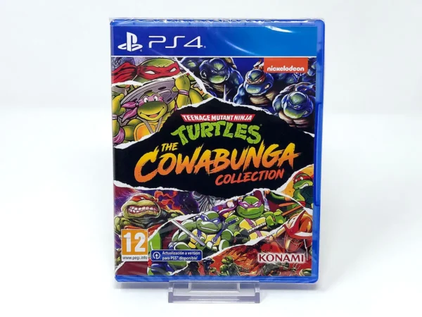 Portada de Teenage Mutant Ninja Turtles - The Cowabunga Collection (ESP) (Precintado) para PlayStation 4, edición PAL España, nuevo