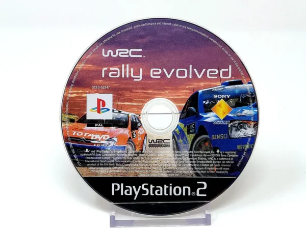 WRC: Rally Evolved (ESP) (Disco) para PlayStation 2, edición PAL España, de segunda mano