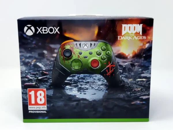 Mando Wireless DOOM: The Dark Ages (Edición Limitada) para XBOX One / Series X/S, edición PAL EUR, nuevo