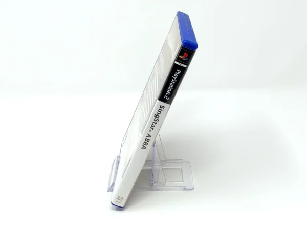 Lateral de la caja de SingStar ABBA (ALE) para PlayStation 2