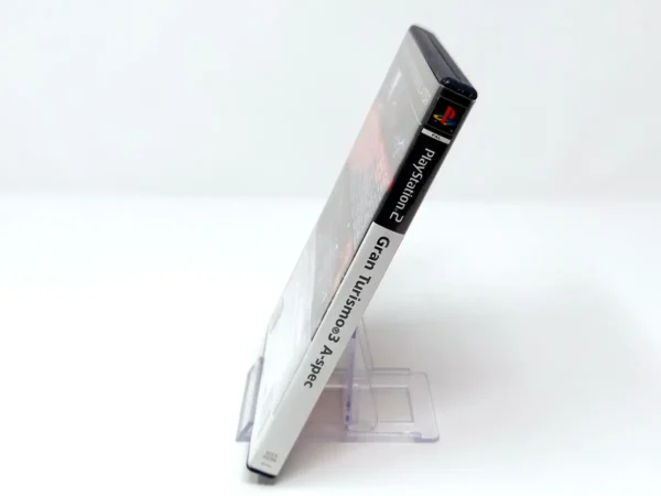 Lateral de la caja de Gran Turismo 3: A-Spec (EUR) para PlayStation 2