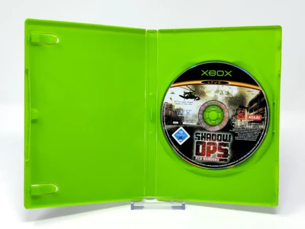 Interior del juego Shadow Ops: Red Mercury (ESP) (Rebajado) para XBOX con disco y manual