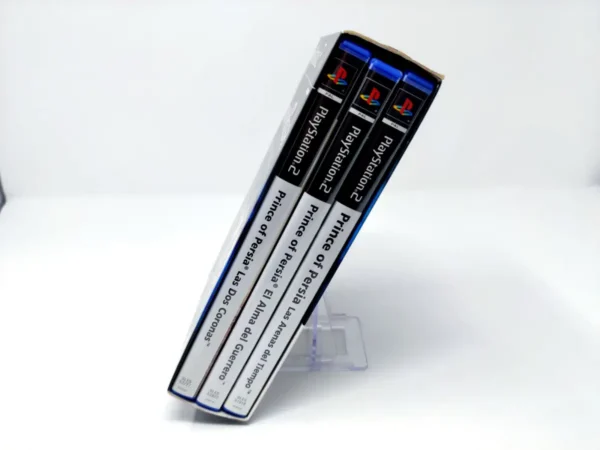 Lateral de la caja de Prince of Persia Trilogy (Colección Exclusiva) (ESP) para PlayStation 2
