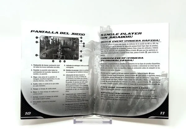 MX vs. ATV Untamed (ESP) (Manual) para PlayStation 3, edición PAL España, de segunda mano