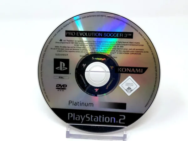 Pro Evolution Soccer 3 (ESP) (Platinum) (Disco) para PlayStation 2, edición PAL España, de segunda mano