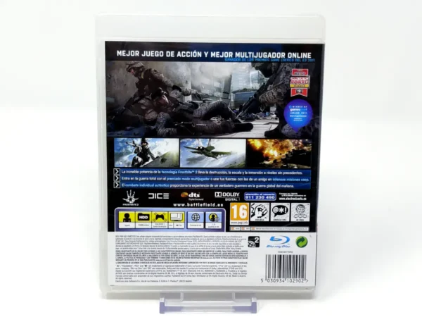 Parte trasera de Battlefield 3 (ESP) (v1) (Rebajado) para PlayStation 3, edición PAL España