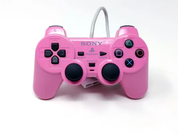 Mando Dual Shock 2 Pink PS2 para PlayStation 2, edición PAL España, de segunda mano