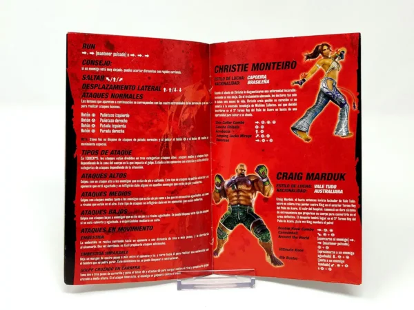 Tekken 5 (ESP) (Manual) para PlayStation 2, edición PAL España, de segunda mano