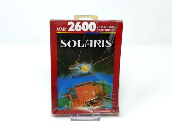 Portada de Solaris (Precintado) para Atari, edición PAL, de segunda mano