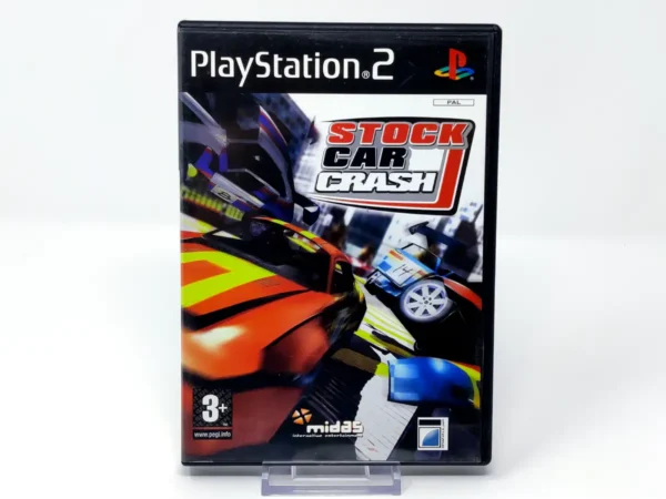 Portada de Stock Car Crash (ESP) (Rebajado) para PlayStation 2, edición PAL España, de segunda mano
