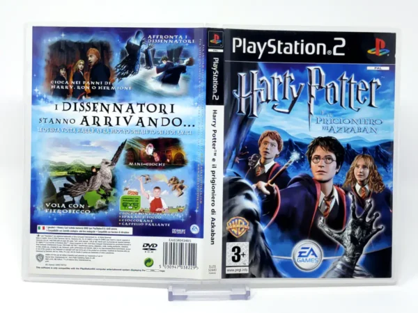 Harry Potter e il Pringioniero di Azkaban (ITA) (Carátula) para PlayStation 2, edición PAL Italia, de segunda mano