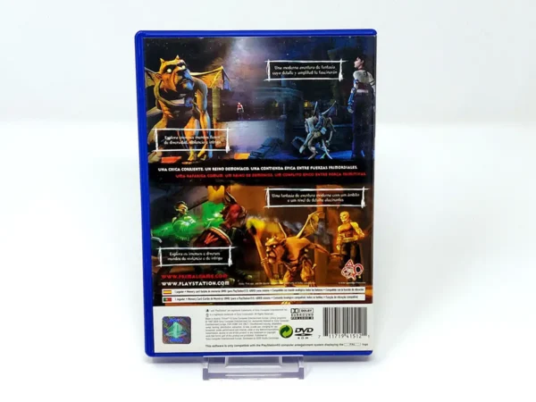 Parte trasera de Primal (ESP) (Rebajado) para PlayStation 2, edición PAL España