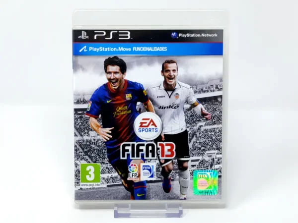 Portada de FIFA 13 (ESP) (v1) (Rebajado) para PlayStation 3, edición PAL España, de segunda mano