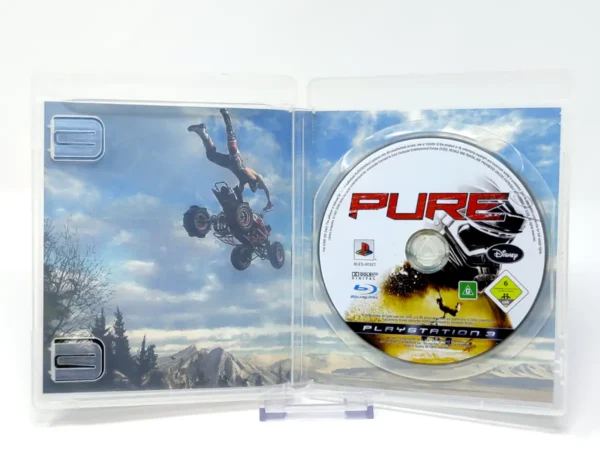 Interior del juego Pure (ESP) (Rebajado) para PlayStation 3 con disco y manual