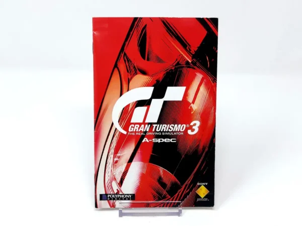 Gran Turismo 3: A-Spec (FRA) (Manual) para PlayStation 2, edición PAL Francia, de segunda mano