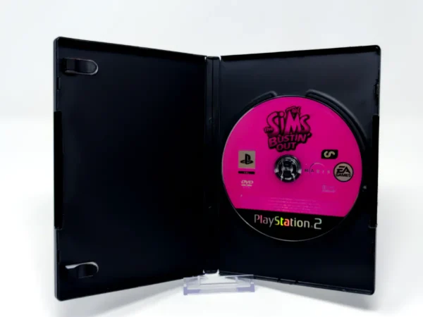 Interior del juego Los Sims: Toman la Calle (ESP) (Rebajado) para PlayStation 2 con disco y manual