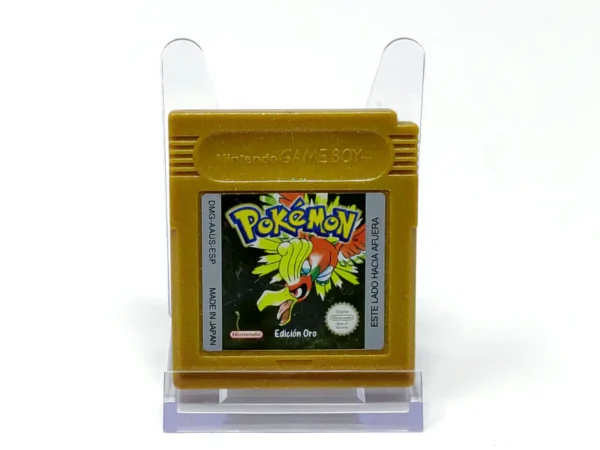 Pokémon: Edicion Oro (ESP) (Cartucho) para Nintendo Game Boy Color, edición PAL España, de segunda mano