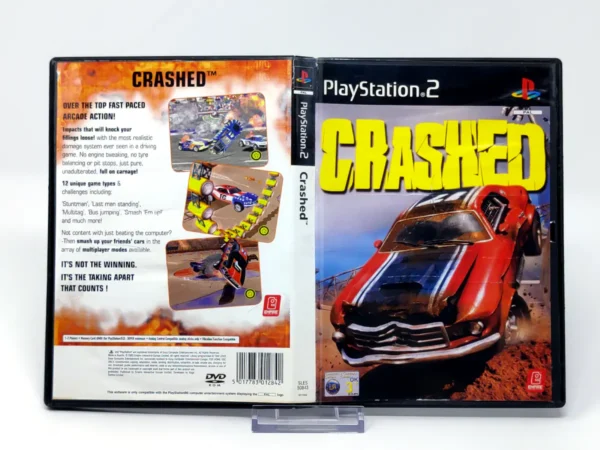 Crashed (UK) (Carátula) para PlayStation 2, edición PAL UK, de segunda mano