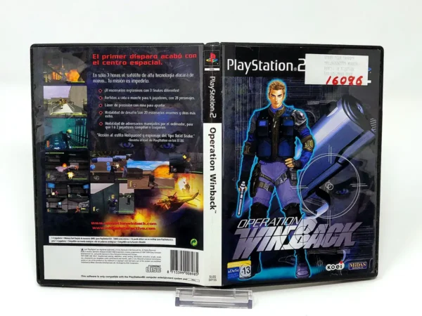 Operation WinBack (ESP) (Versión 2) (Carátula) (Rebajado) para PlayStation 2, edición PAL España, de segunda mano