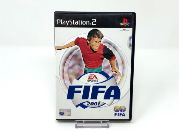 Portada de FIFA 2001 (POR) para PlayStation 2, edición PAL Portugal, de segunda mano