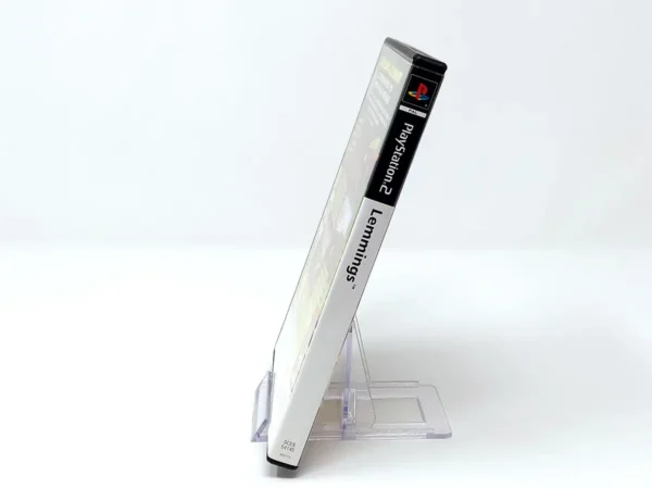Lateral de la caja de Lemmings (ESP) (Promo) para PlayStation 2