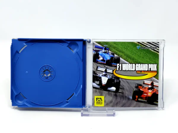 Lateral de la caja de F1 World Grand Prix (ESP) para Sega Dreamcast