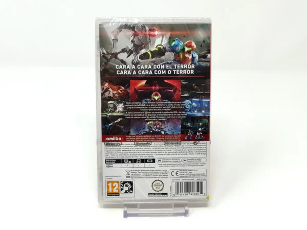 Parte trasera de Metroid Dread (ESP) (Precintado) para Nintendo Switch, edición PAL España