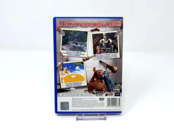 Parte trasera de Disney/Pixar Ratatouille (ESP) para PlayStation 2, edición PAL España
