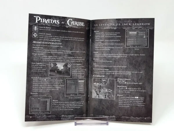 Piratas del Caribe: La Leyenda de Jack Sparrow (ESP) (Manual) para PlayStation 2, edición PAL España, de segunda mano