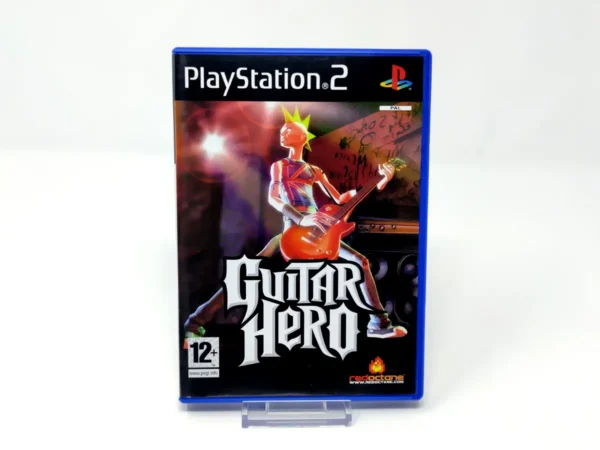 Portada de Guitar Hero (ESP) para PlayStation 2, edición PAL España, de segunda mano