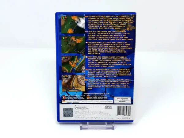 Parte trasera de Search & Destroy (EUR) para PlayStation 2, edición PAL EUR