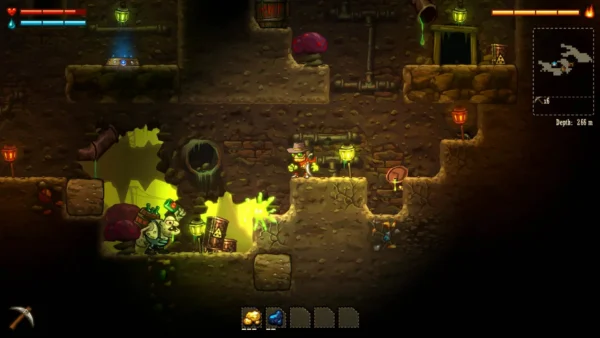 Interior del juego SteamWorld Collection (ESP) (Precintado) para PlayStation 4 con disco y manual