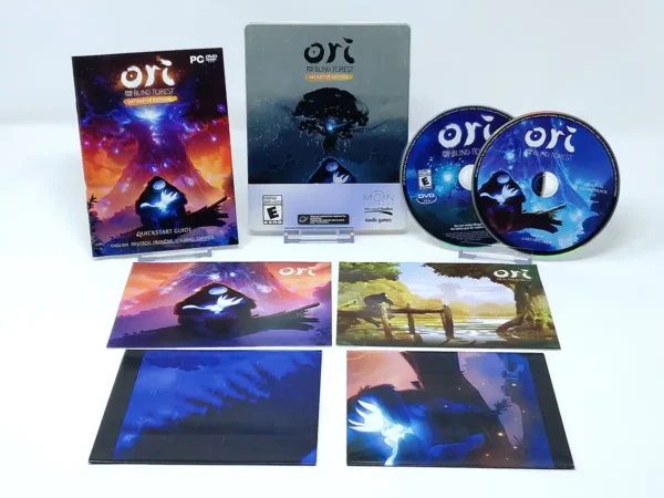 Lateral de la caja de Ori and the Blind Forest: Definitive Edition (USA) para PC