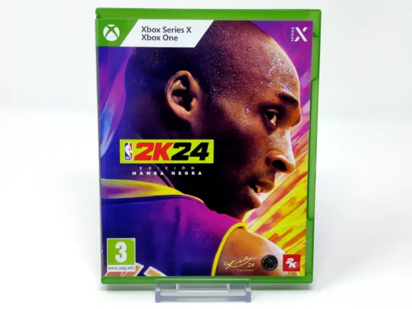 Lateral de la caja de NBA 2K24 (Edición Mamba Negra) (ESP) para XBOX One / Series X/S