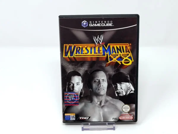 Portada de WWE WrestleMania X8 (ESP) para Nintendo GameCube, edición PAL España, de segunda mano