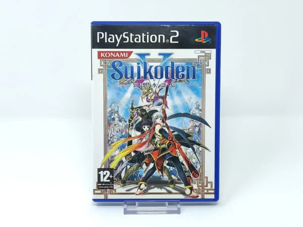 Portada de Suikoden V (ESP) para PlayStation 2, edición PAL España, de segunda mano