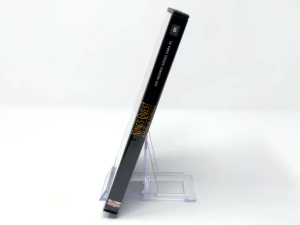 Lateral de la caja de King's Quest: Mascara de Eternidad (ESP) (v2) para PC