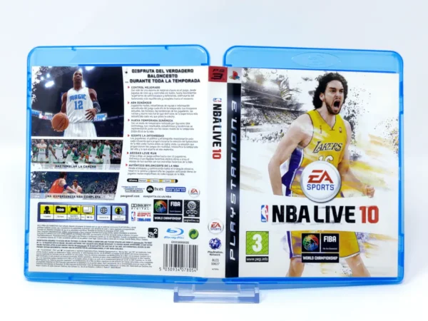 NBA Live 10 (ESP) (Carátula) para PlayStation 3, edición PAL España, de segunda mano