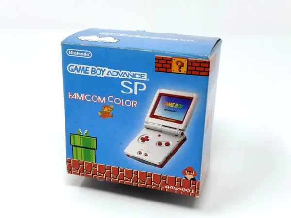 Caja Consola Game Boy Advance SP Famicom Color (JAP) para Nintendo Game Boy Advance, edición NTSC Japón, de segunda mano