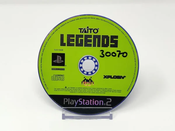 Parte trasera de Taito Legends (ESP) (Rebajado) para PlayStation 2, edición PAL España
