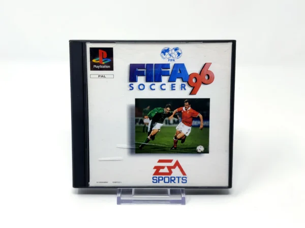 Portada de FIFA Soccer 96 (ESP) para PlayStation 1, edición PAL España, de segunda mano